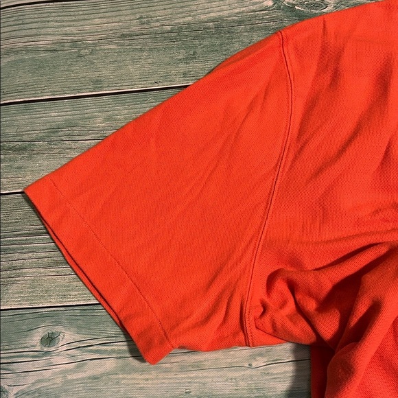 L.L. Bean Men's Bright Orange Polo - Picture 3 of 3